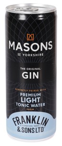Masons Gin + Franklin Lighttonic 5,5° - Foto 1