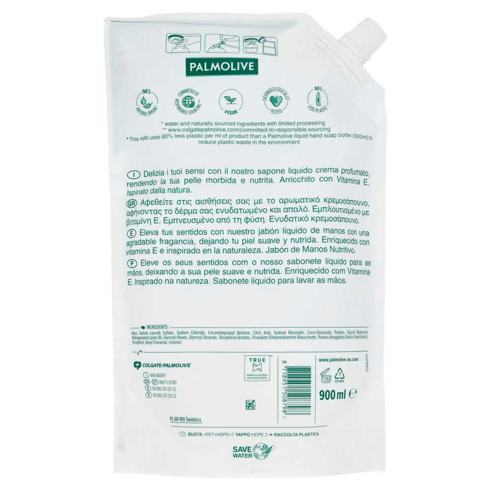 Sapone Liquido Ricarica Mandorle Palmolive - Foto 3