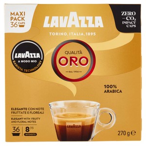 Caffè Qualità Oro A Modo Mio Capsule 36pz Lavazza - Foto 1