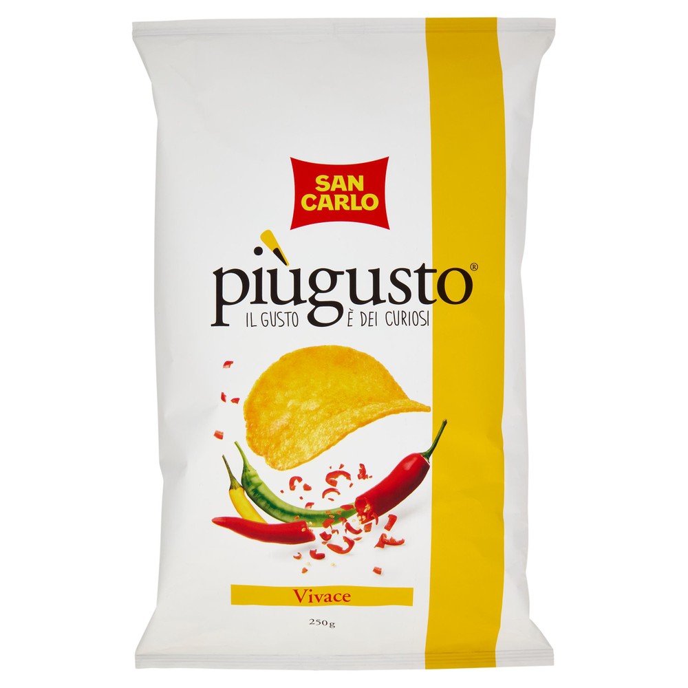 Patatine Piu'gusto Alla Paprika San Carlo - Foto 1