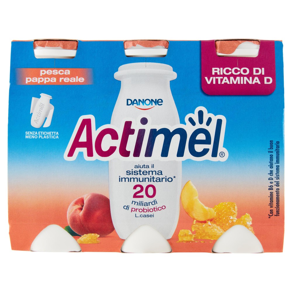 Actimel Pappa Reale 6x100 Ml.