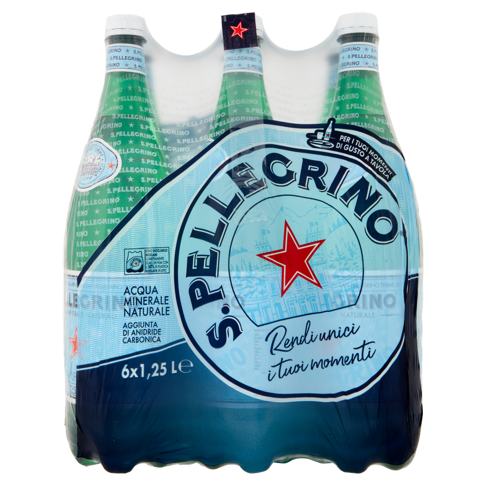 Acqua Frizzante S.Pellegrino 6 Da L.1,25 - Foto 3