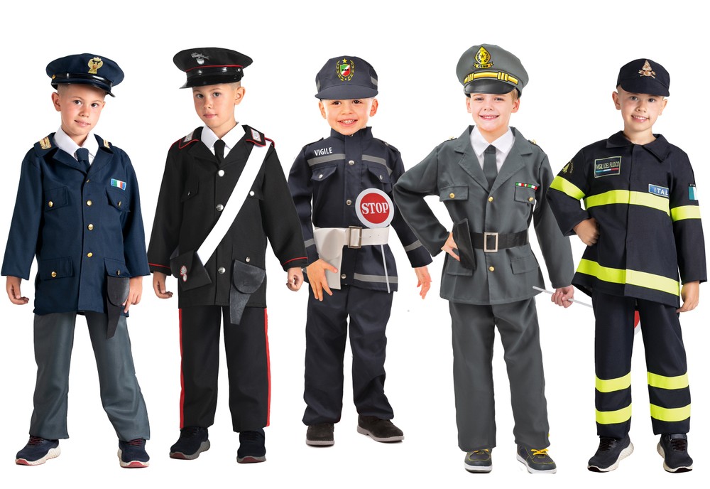 Costumi Forze Dell'ordine Bambino - Foto 1