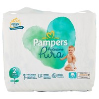 Pannolini Protezione Pura, Taglia 2 Mini (3-6 Kg) Pampers