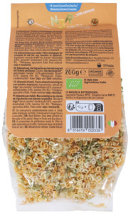 Mini Alphabet Tricolore Pomodoro E Spinaci Bio Dalla Costa - Foto 3