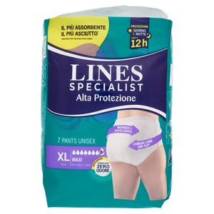 7 Assorbenti Per Incontinenza Unisex Maxi XL Lines Specialist - Foto 1