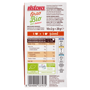 Capsule Orzo Bio Italiano Compatibili Nespresso 10pz Ristora - Foto 3