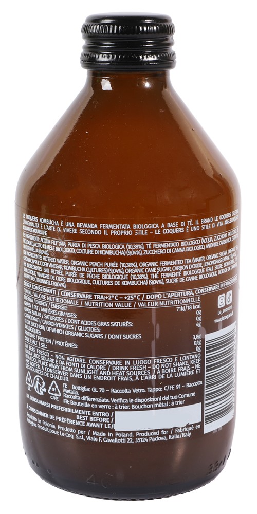 Kombucha Pesca&Lemongrass Les Coquers - Foto 3