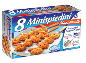 Minispiedini Di Mazzancolle Impanate Oggi Pesce - Foto 1