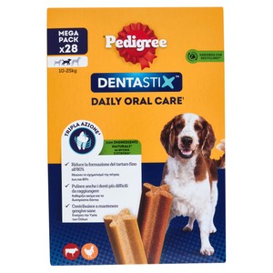 Pedigree Dentastix Snack Igiene Orale Per Cani Medi, 28x26g - Foto 1