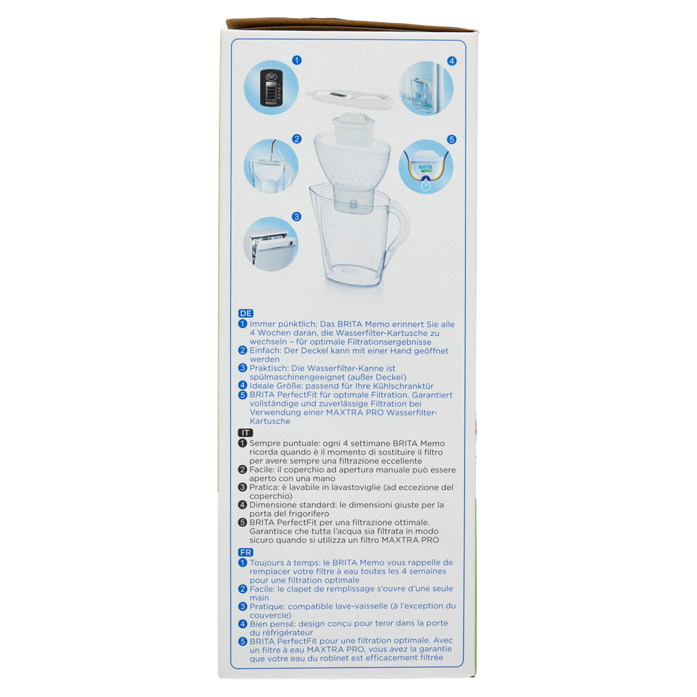 Caraffa Filtrante Marella White Brita - Foto 2