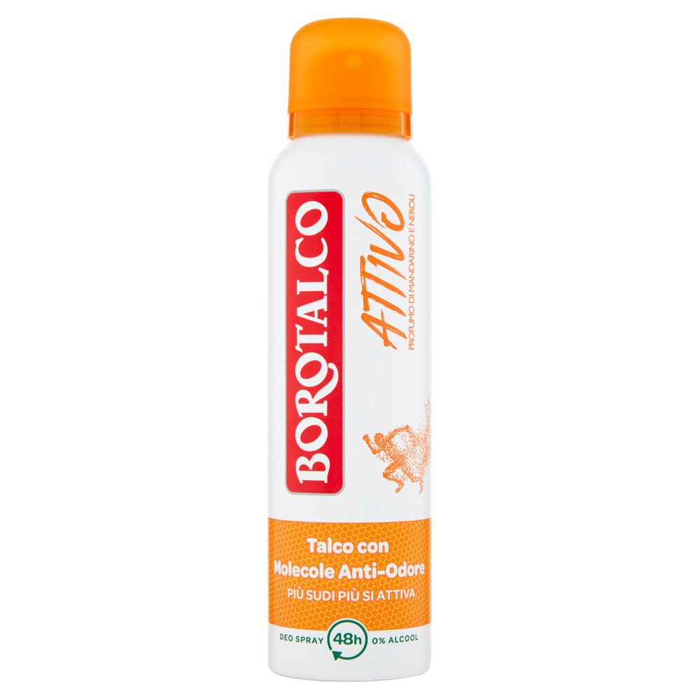 Borotalco Deodorante Spray Attivo Arancione - Foto 1
