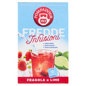 Infuso Con Fragola E Lime Fredde Infusioni Pompadour - Foto 1