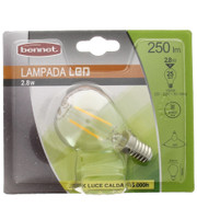 Lampadina A Sfera A Filamento Led 2 , 2 w E 14 Bennet Lampadina A Sfera A Filamento Led 2 , 2 w E 14 Bennet