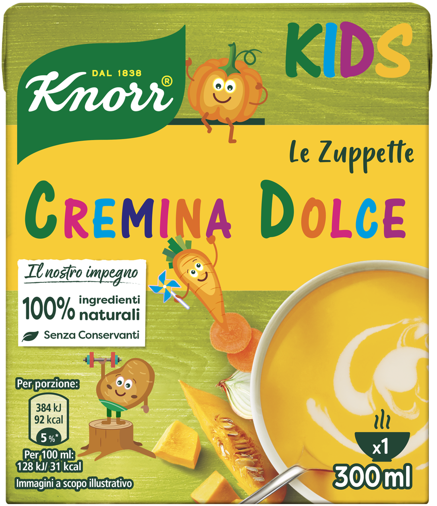 Knorr Cremina Per Bambini