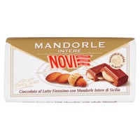 Tavoletta Novi Al Latte Con Mandorle Intere Tavoletta Novi Al Latte Con Mandorle Intere