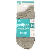 Calze Donna Tg 39/42 Grigio Melange Conf Da 3 Pompea Calze Donna Tg 39/42 Grigio Melange Conf Da 3 Pompea