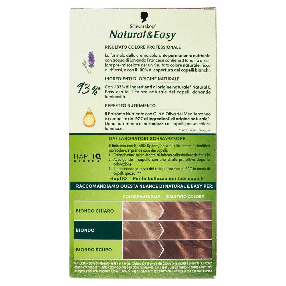 Colorazione Capelli 550 Biondo Scuro Naturale Natural & Easy - Foto 3