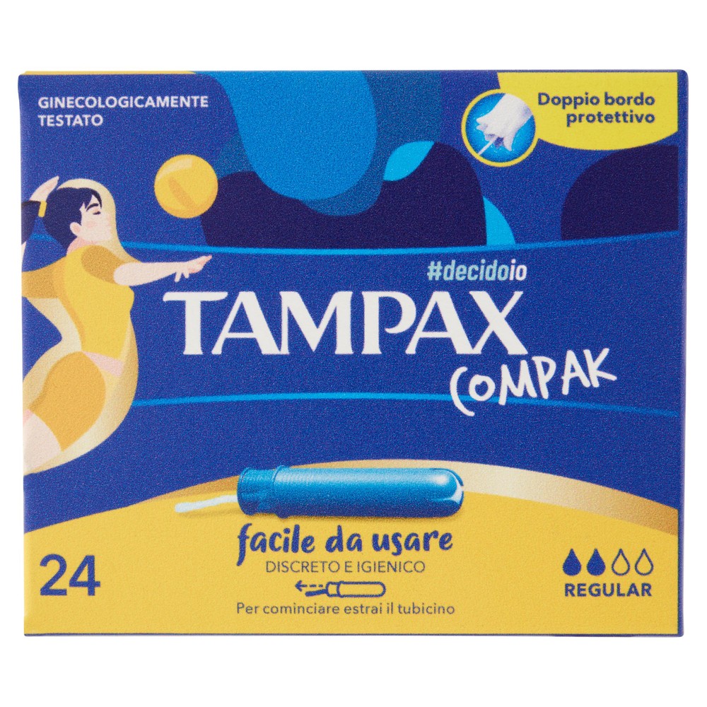 Assorbenti Interni Regular Tampax Compak | Bennet Online