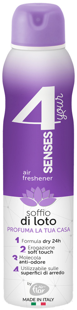 Deodorante Ambiente Spray Soffio Di Loto 4senses - Foto 1