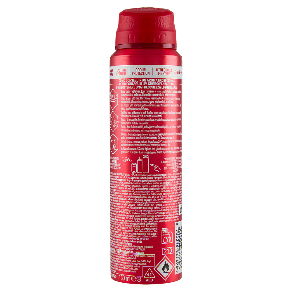 Deodorante Spray Whitewater Old Spice - Foto 3