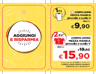 Maglia Intima Uomo Mezza Manica Girocollo M Nero Delinea