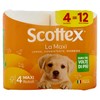 La Maxi Carta Igienica 4pz Scottex