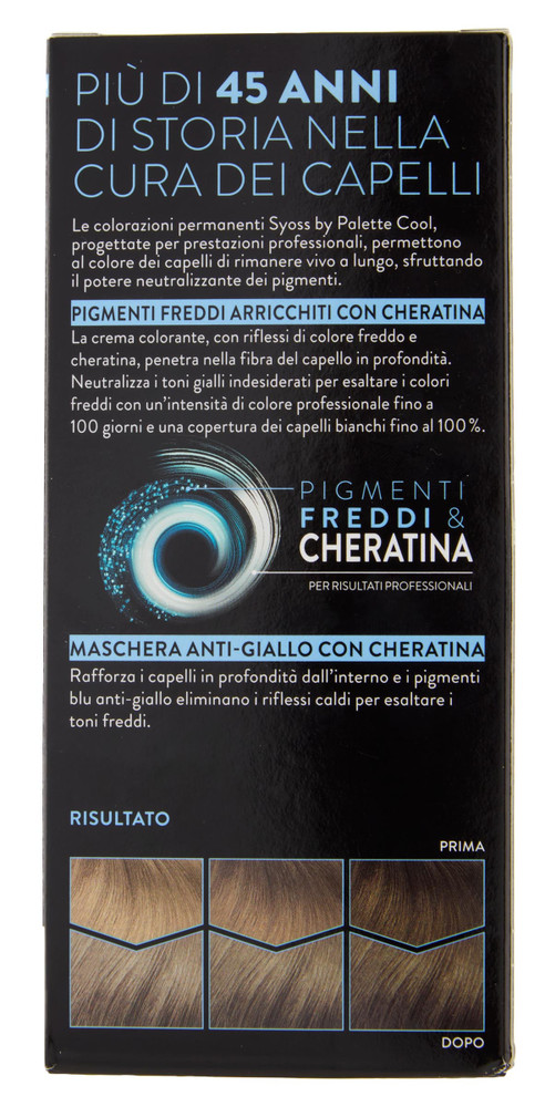 Colorazione Capelli Base Cool 6.46 Biondo Scuro Syoss By Palette - Foto 3
