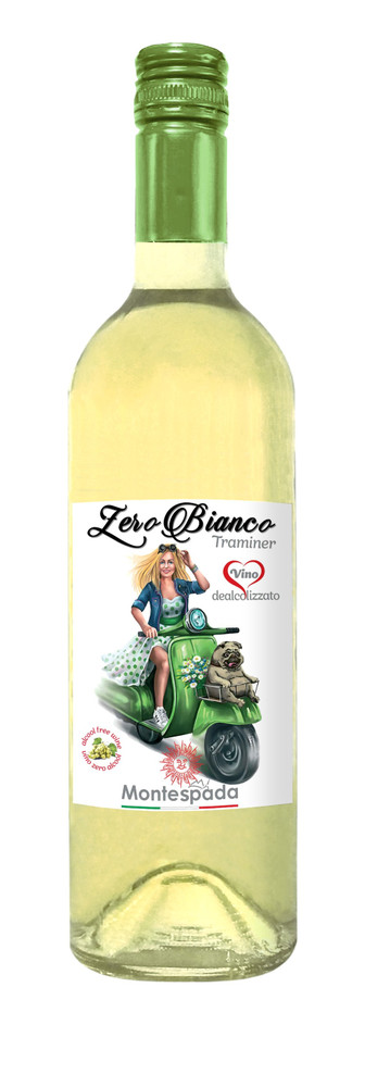 Zero Bianco Vino Dealcolizzato Da Uve Traminer - Foto 1