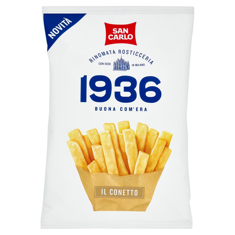 Patatine Il Conetto 1936 Senza Glutine San Carlo - Foto 1