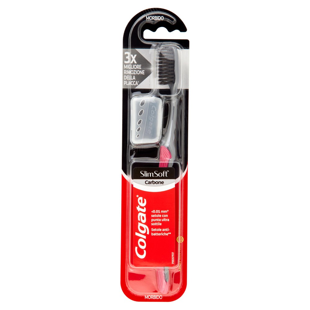 Spazzolino Slim Soft Carbon Colgate - Foto 1