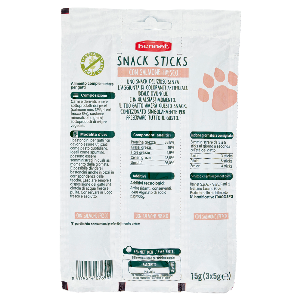 Stick Gatto Salmone Bennet - Foto 3