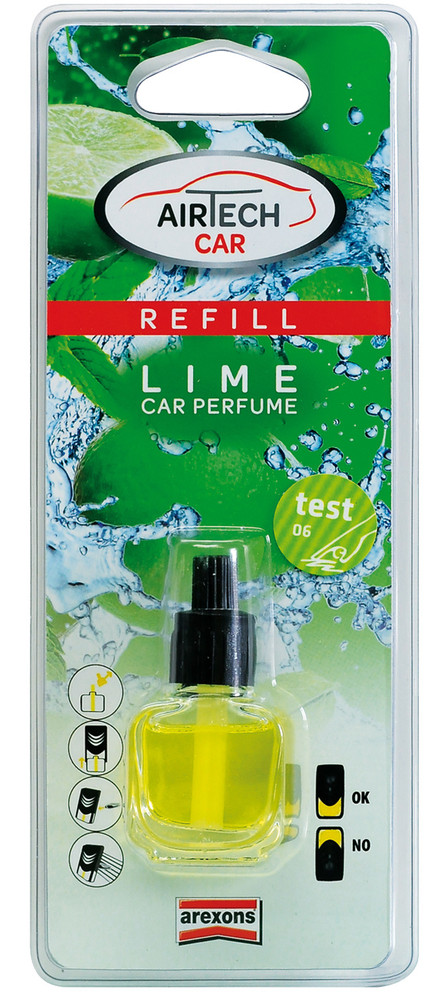 Ricarica Profumatore Per Auto Airtech Liquido Lime Arexons - Foto 1