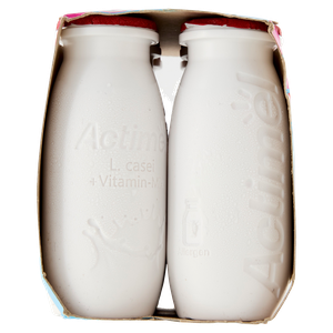Yogurt Da Bere Ricco Di Vitamine Fragola Zero Grassi 6x100ml Actimel - Foto 2
