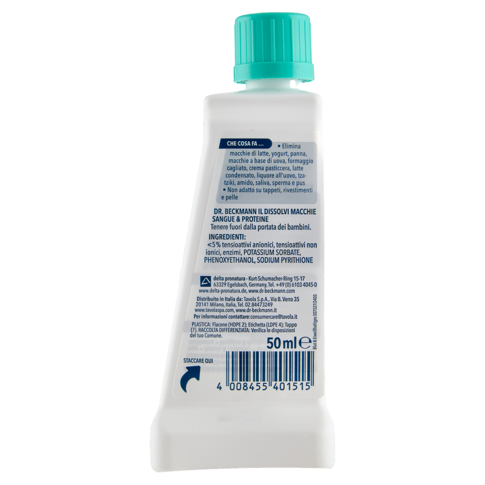 Dissolvimacchie Tessuti Sangue & Proteine Dr.Beckmann - Foto 3