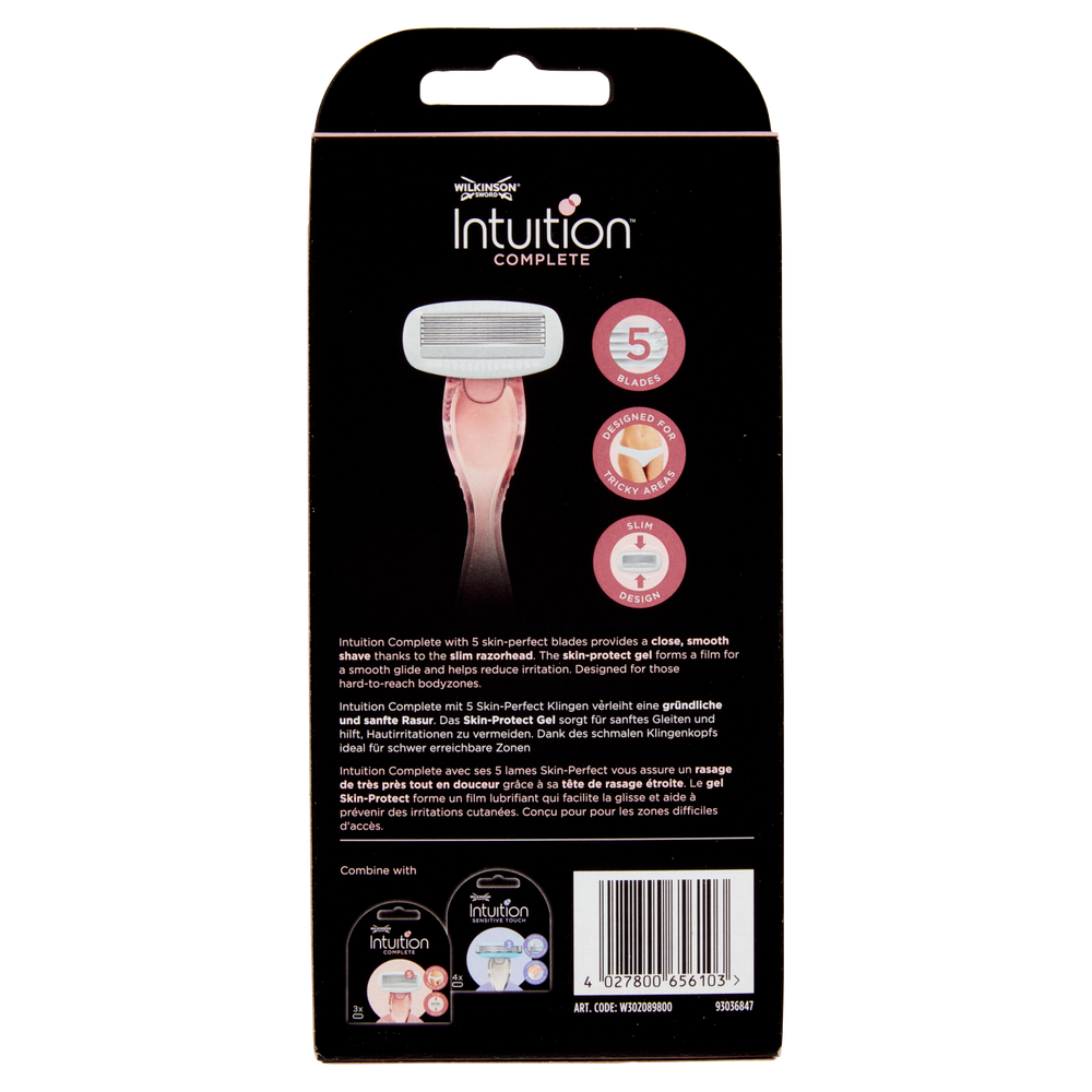 Rasoio Intuition Complete 5 Lame Wilkinson - Foto 3