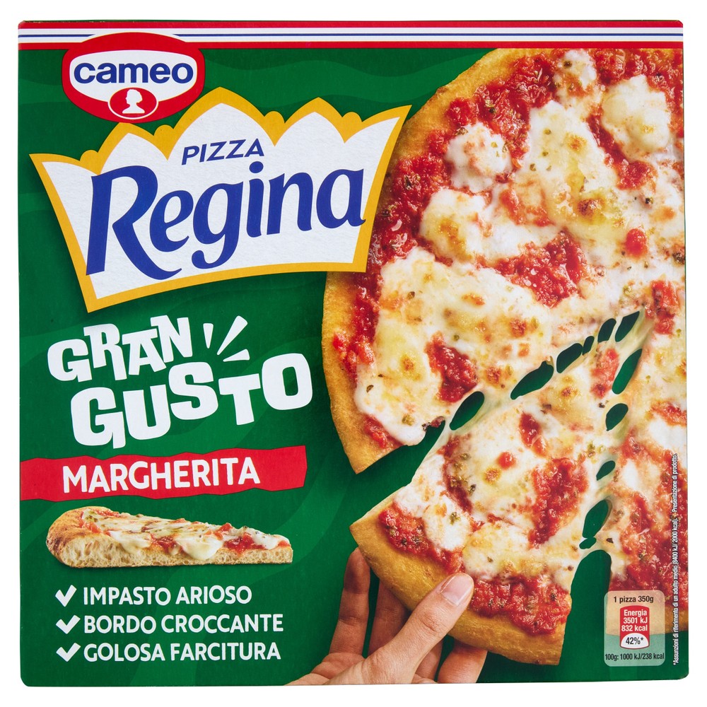 Pizza Regina Gran Gusto Margherita 350g Cameo - Foto 1