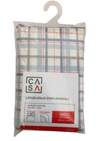 Lenzuolo Con Angoli Stampa Check 2piazze Cm180x200 Rosa Casa Lenzuolo Con Angoli Stampa Check 2piazze Cm180x200 Rosa Casa