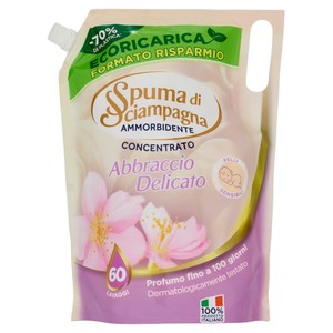 Ecoricarica Ammorbidente Abbraccio Delicato Spuma Di Sciampagna - Foto 1