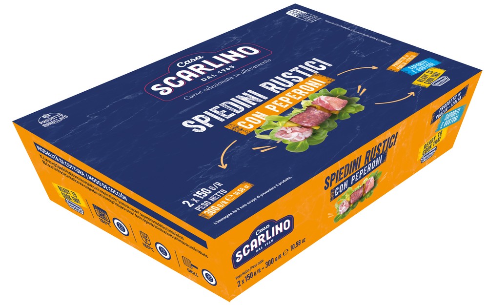 Spiedini Rustici Con Peperone Surgelati - Foto 1
