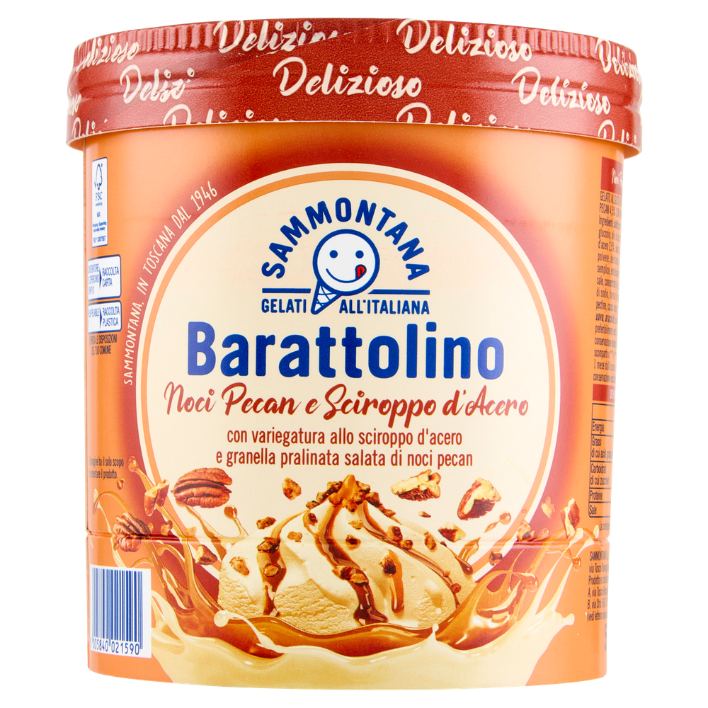 Sammontana Barattolino Delizioso Noci Pecan E Sciroppo D'acero - Foto 3