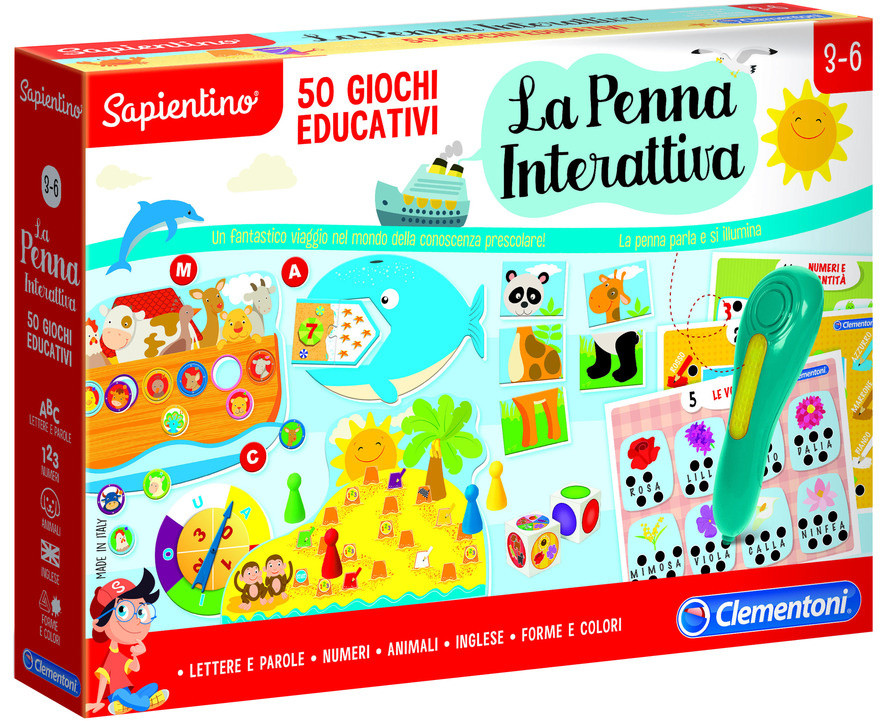 Penna Interattiva 50 Giochi Sapientino - Foto 1