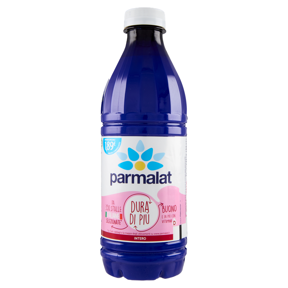 Latte Dura Di Piu' Intero Blu Premium Parmalat - Foto 3
