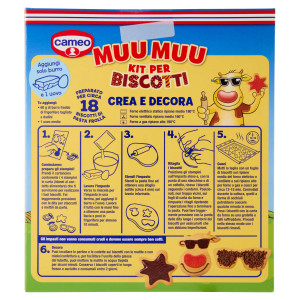 Preparato Per Biscotti Muu Muu Con Decorazioni Cameo - Foto 3