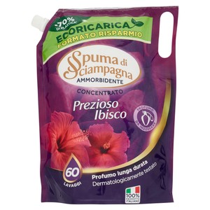 Ammorbidente Ecoricarica Ibisco Spuma Di Sciampagna 60 Lavaggi - Foto 1