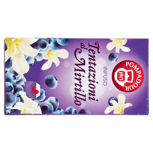 Infuso Di Mirtillo E Vaniglia Senza Teina In Bustine 20x3g Pompadour - Foto 3