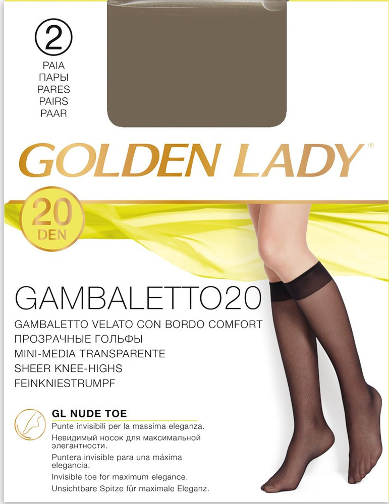 Gambaletti Donna Tg Unica Daino 20 Denari Conf Da 2 Golden Lady - Foto 1