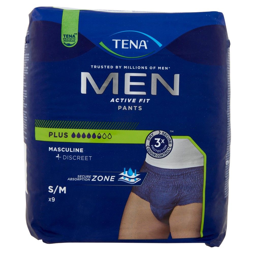 9 Pants Plus Men Active Fit Tena - Foto 1