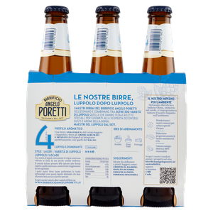 Birra Analcolica 4 Luppoli Poretti - Foto 3
