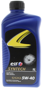 Olio Lubrificante Per Auto 5w40 1l Syntech Plus Elf - Foto 1